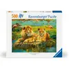 Image de Ravensburger Lions dans la savane (500 pièces)