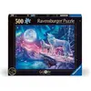 Image de Ravensburger Loups sous les lumières du Nord (500 pièces)