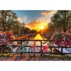 Image de Puzzle 1000 pièces Ravensburger Vélos à Amsterdam
