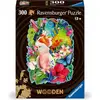 Image de Ravensburger WOODEN Puzzle 12000760 - Oiseaux exotiques - 300 pièces Puzzle en bois à contours stables (300 pièces)