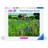 Image de Ravensburger Puzzle 12000844, Scandinavian Places - Ferme en Suède - 500 pièces Puzzle pour (500 pièces)