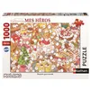 Image de Puzzle Nathan Desserts gourmands Molang 1000 pièces