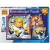 Image de Ravensburger Puzzle pour enfants 12001061 - Despicable Me 4 - 3x49 pièces Puzzle Despicable Me pour enfants (49 pièces)