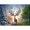 Image de Puzzle Cerf fantastique au fil des saisons Ravensburger 1000 pièces