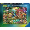 Image de Ravensburger Puzzle Fröhliches Pilzdorf, 1000 Teile. (1000 pièces)