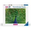 Image de Ravensburger Puzzle 12001332, Colorful Animals - Paon - 500 pièces Puzzle pour adultes et enfants (500 pièces)