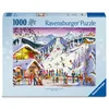 Image de Puzzle Ravensburger Au rythme des pistes 1000 pièces