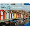 Image de Ravensburger Cabanes de bateaux colorées en Suède (100 pièces)