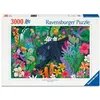 Image de Puzzle Panthère dans jungle Ravensburger 3000 pièces