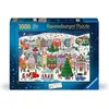 Image de Ravensburger Weihnachtspuzzle 1000 Teile - Zauberhafte Weihnachtsstadt (1000 pièces)