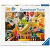Image de Ravensburger Erwachsenenpuzzle 500 Teile - Künstleratelier (500 pièces)