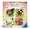 Image de Ravensburger Puzzle UP! animaux de la ferme de, 12004001 - 4 puzzles moulés avec 4, 6, 8, 10 (4 pièces)