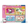 Image de Ravensburger Puzzle Hello Kitty 4 in 1 100 Teile (100 pièces)