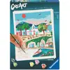 Image de Ravensburger CreArt, Malen nach Zahlen Adults Trend - Griechische Insel