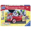 Image de Puzzle Mickey, Minnie et leurs amis Ravensburger 2 x 12 pièces