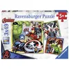 Image de Puzzles 3 x 49 pièces Ravensburger Les puissants Avengers Marvel