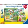 Image de Ravensburger Rapunzel, le petit chaperon rouge et le prince grenouille (49 pièces)