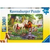 Image de Ravensburger Chevaux sauvages à la rivière (300 pièces)