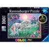 Image de Ravensburger Starline : Licornes au clair de lune (100 pièces)