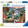 Image de Ravensburger Puzzle Endroits confortables : Autour de l'horloge XXL 500 pièces (500 pièces)