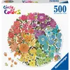 Image de Ravensburger Circle of Colors Puzzels - Fleurs, 500pcs. (500 pièces)
