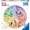 Image de Ravensburger Circle of Colors Puzzels - Animals, 500pcs. (500 pièces)