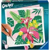 Image de Ravensburger CreArt - Peinture par numéros 23728 - Plantes tropicales - dès 12 ans