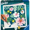 Image de Ravensburger CreArt - Peinture par numéros 23729 - Exotic Flowers - dès 12 ans