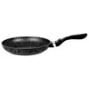 Image de GSW Poêle plate Titanium Granit Ferrotherm Ø 28cm, Poêle + casserole, Noir