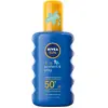 Image de NIVEA, Crème solaire, Spray solaire coloré pour enfants SPF 50+ 200g (Spray solaire, SPF 50, 200 ml, 200 g)
