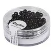 Image de Rayher Perles de cire en verre Renaissance, 4mm ø, noir