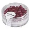 Image de Rayher Perles de cire en verre Renaissance, 4mm ø, rouge
