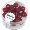 Image de Rayher Perles de cire en verre Renaissance, 8 mm ø, rouge