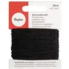 Image de Rayher Cordon de bijoux, noir, 20 m (1 mm, 20 m)