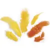 Image de Rayher, Matériaux naturels, Mélange de plumes jaune 10g