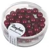 Image de Rayher Perles de cire en verre Renaissance, 6mm ø, bordea