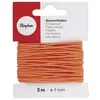 Image de Rayher Fil de caoutchouc 1mm Orange 5m