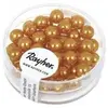 Image de Rayher Perles de cire en verre Renaissance, ø 6 mm, jaune