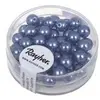 Image de Rayher Perles de cire en verre Renaissance, 6mm ø, azur