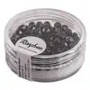 Image de Rayher Perle en verre, ø 4mm, noir, 100 pièces