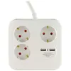 Image de Rev Multiprise Power Quad 3 Fold 2xusb Multiple Socket Outlet