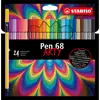 Image de STABILO, Écriture + dessin, Pen 68 Feutre Premium (24x)