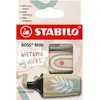 Image de STABILO, Marqueur, Boss Mini Naturevibes Etui 3 pièces (3x)