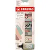 Image de STABILO, Marqueur, Boss Mini Naturevibes 6er Etui (6x)