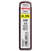 Image de Rotring, Mines de crayon, Tikky (12 pcs, 0.35 mm, HB)