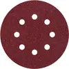 Image de wolfcraft, Abrasifs, 25 disques abrasifs auto-agrippants. corindon K80 ø125 (80)