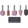 Image de wolfcraft, Abrasifs, 1 kit d'outils céramiques. Jeu d'abrasifs 6 pcs.