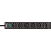 Image de Brennenstuhl 1150650316 stekkerdoos 6AC-uitgangen 3m Zwart power uitbreiding