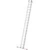 Image de Hailo, Échelle, S80 ProfiStep duo, échelle coulissante aluminium en 2 parties, 2x18nombre de barreaux (Échelle pour rayonnage, 512 cm)