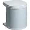 Image de Hailo Collecteur de déchets encastrable MONO 40/1 12l, blanc, Poubelle, Blanc